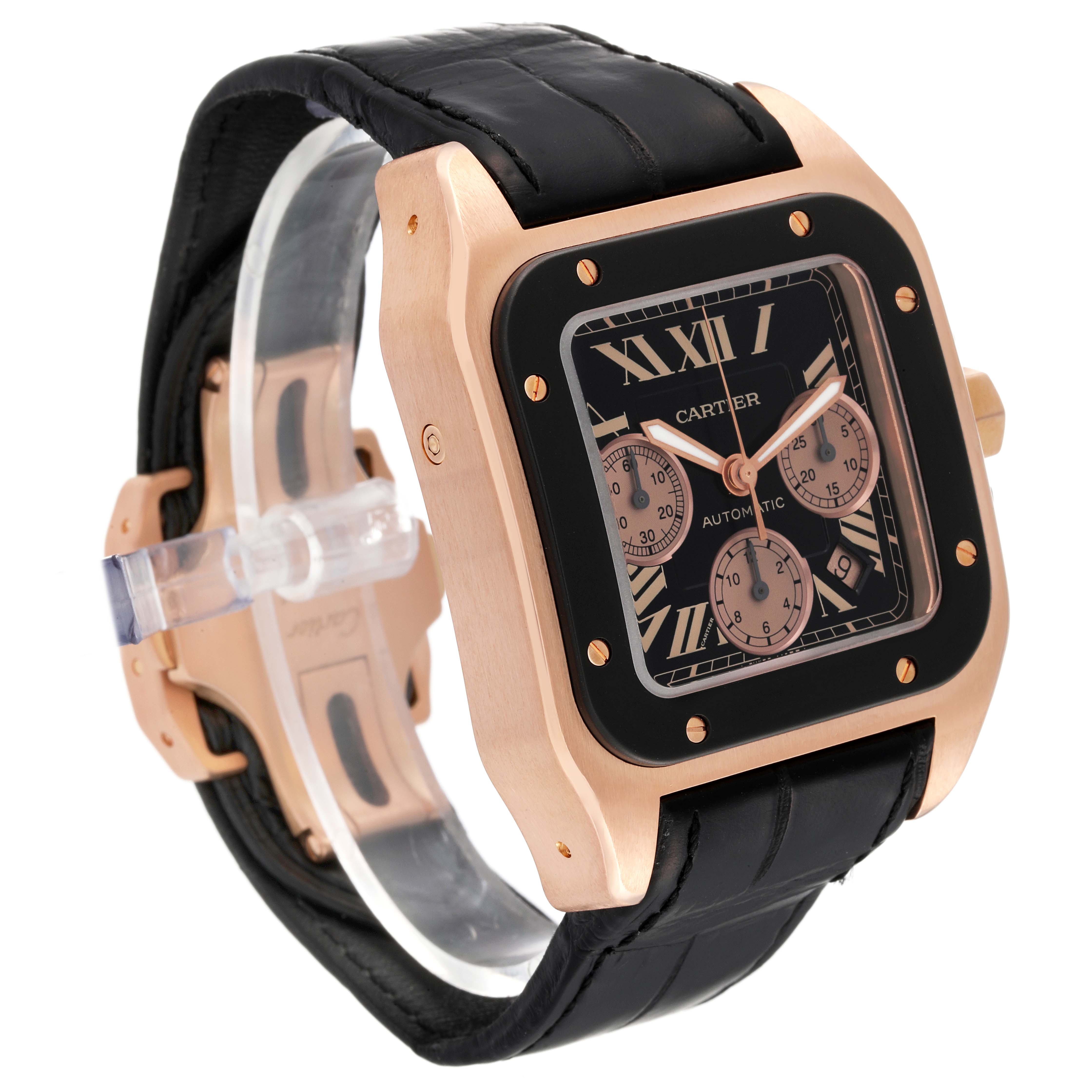 cartier-santos-100-xl-rose-