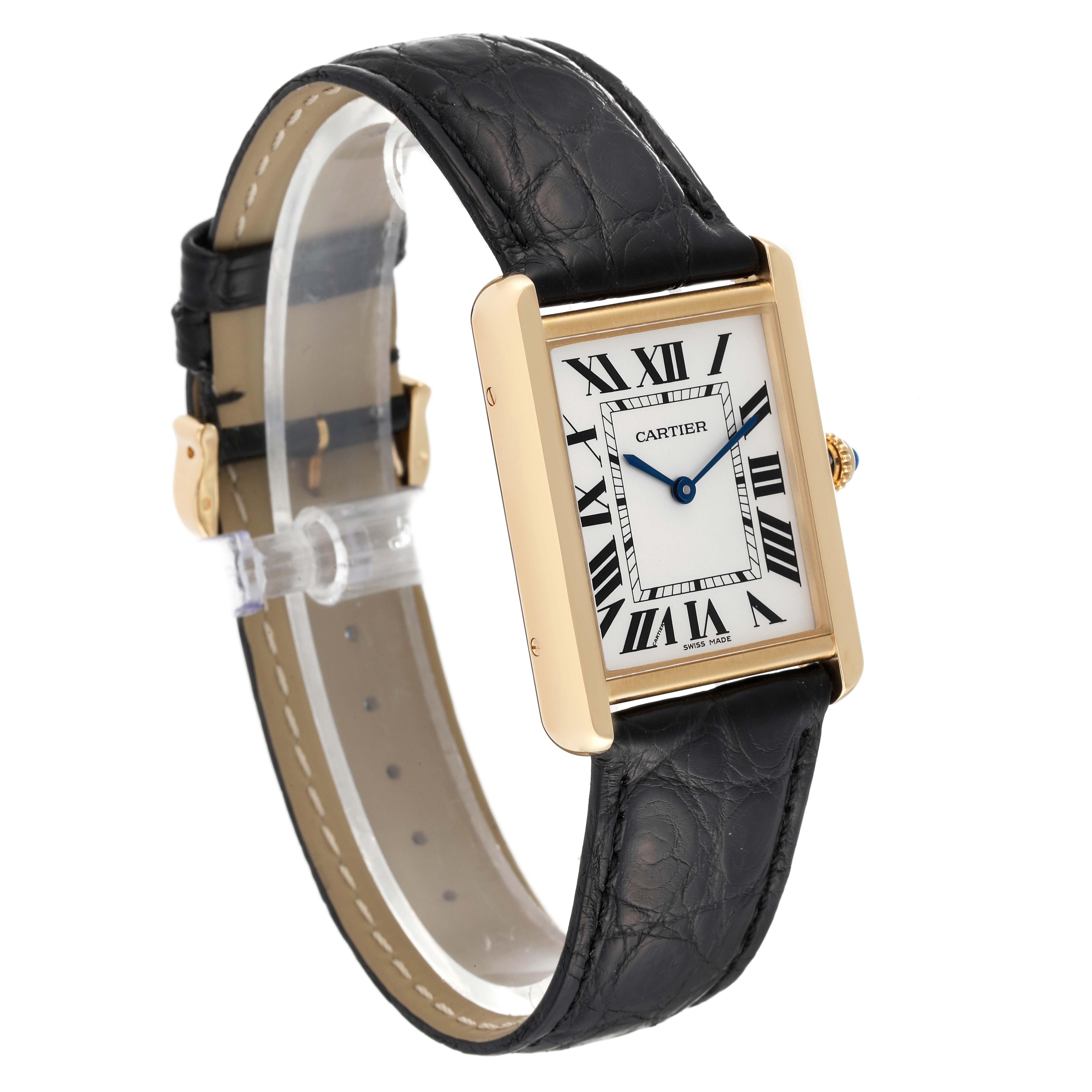 Cartier Tank Solo Yellow Gold W5200004 | Stock 55782 | SwissWatchExpo