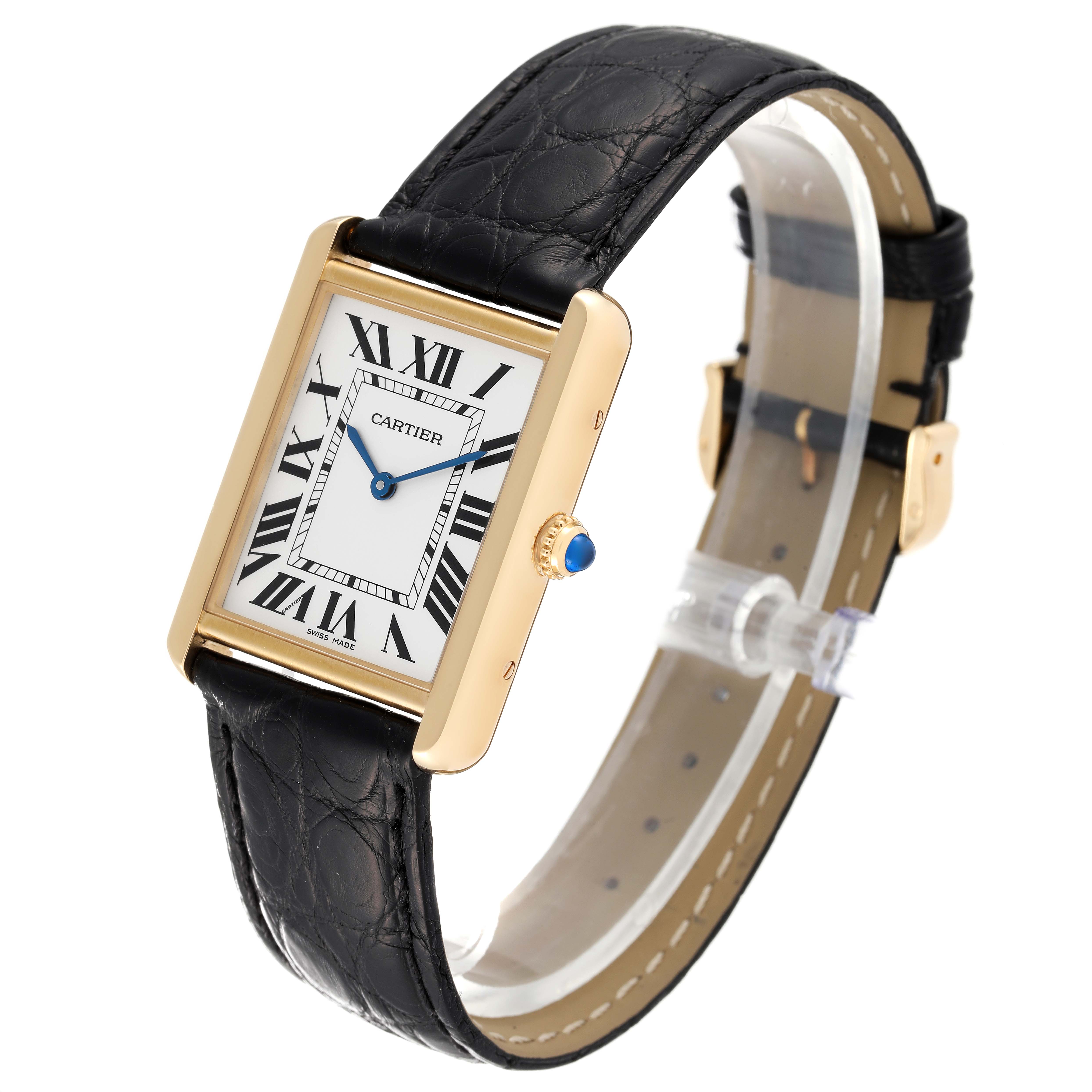 Cartier Tank Solo Yellow Gold W5200004 | Stock 55782 | SwissWatchExpo