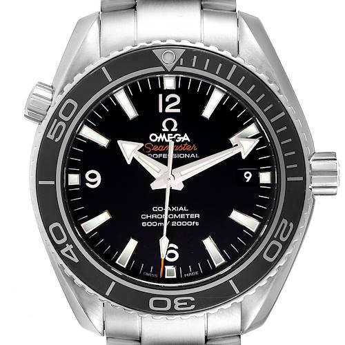 Photo of Omega Seamaster Planet Ocean Steel Mens Watch 232.30.42.21.01.001 Box Card