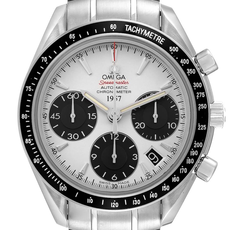 Omega Speedmaster LE Panda Dial Steel Mens Watch 323.30.40.40.02.001 SwissWatchExpo