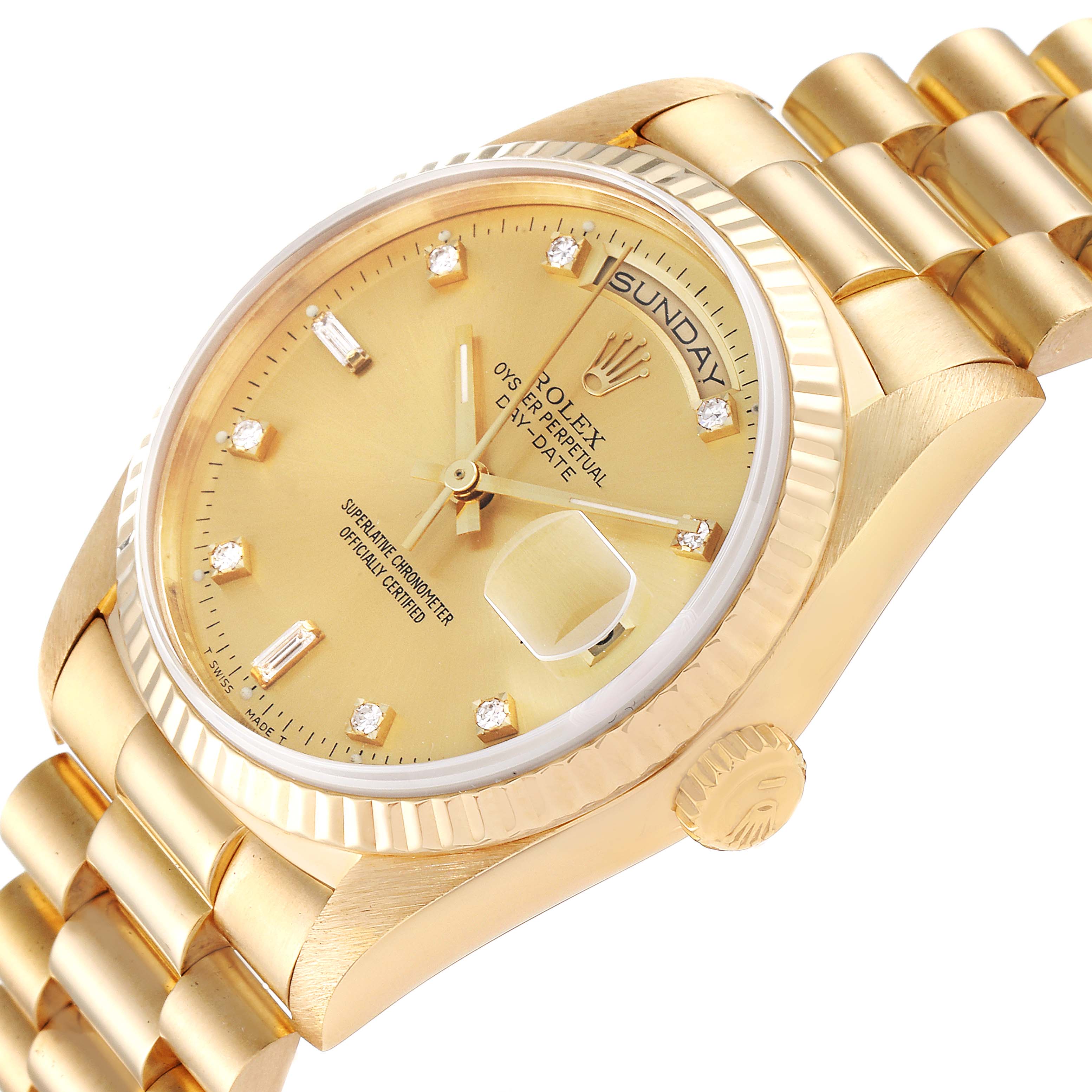 Rolex President Yellow Gold 18238 | Stock 1750X | SwissWatchExpo