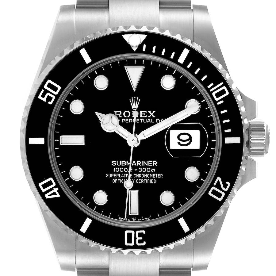 Rolex Submariner Cerachrom Bezel Oystersteel Mens Watch 126610 Unworn SwissWatchExpo