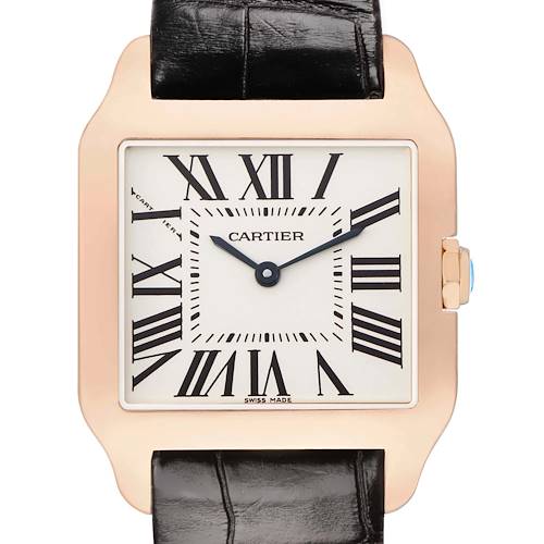 Photo of Cartier Santos Dumont Small 18k Rose Gold Mens Watch W2009251