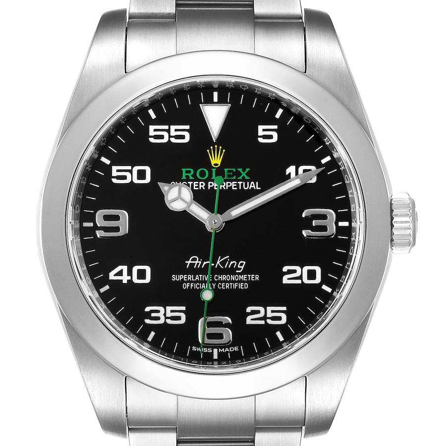 NOT FOR SALE Rolex Oyster Perpetual Air King Black Dial Steel Watch 116900 Box Card PARTIAL PAYMENT SwissWatchExpo