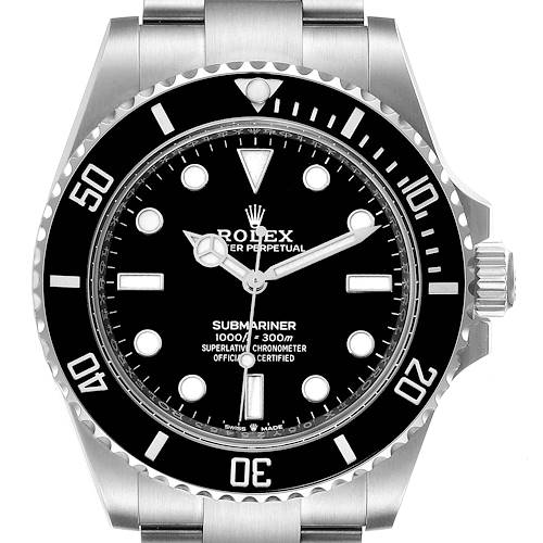 Photo of NOT FOR SALE Rolex Submariner Non-Date Ceramic Bezel Steel Mens Watch 124060 Unworn PARTIAL PAYMENT