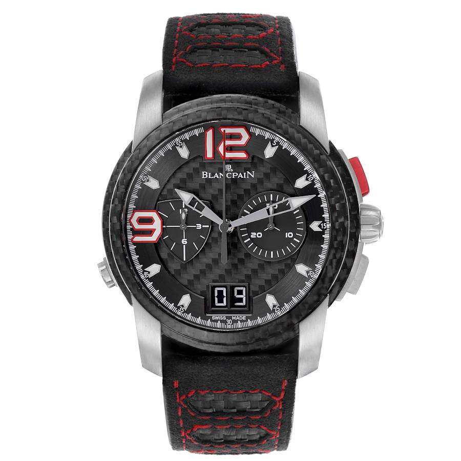 Bracelet De Montre En Crocodile Noir - Largeur 19 Mm - Marque Alpina - Occasion - Pour Montre De Collection