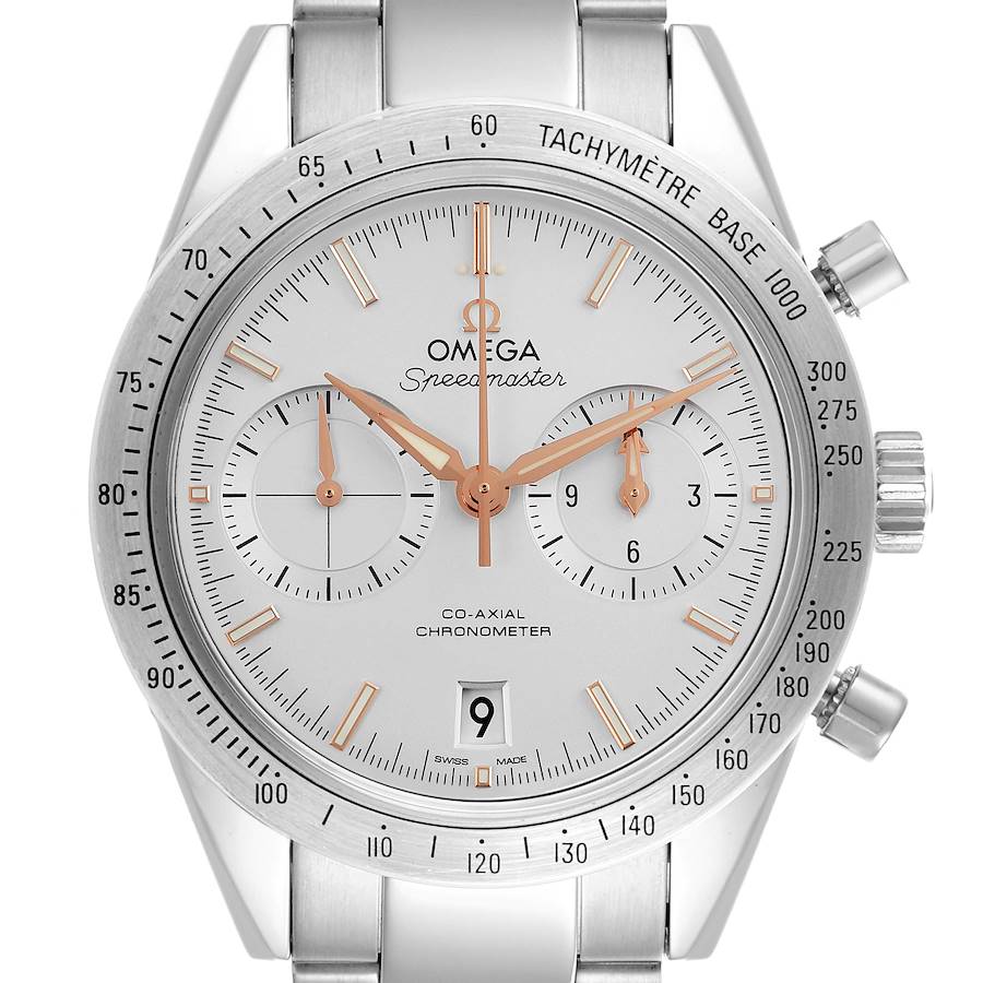 Omega Speedmaster 57 Chronograph Mens Watch 331.10.42.51.02.002 Box Card SwissWatchExpo