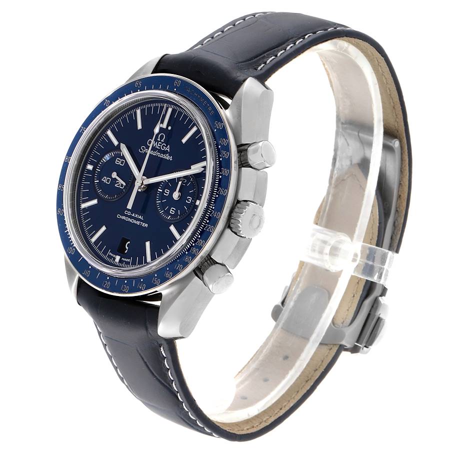 omega moonwatch blue