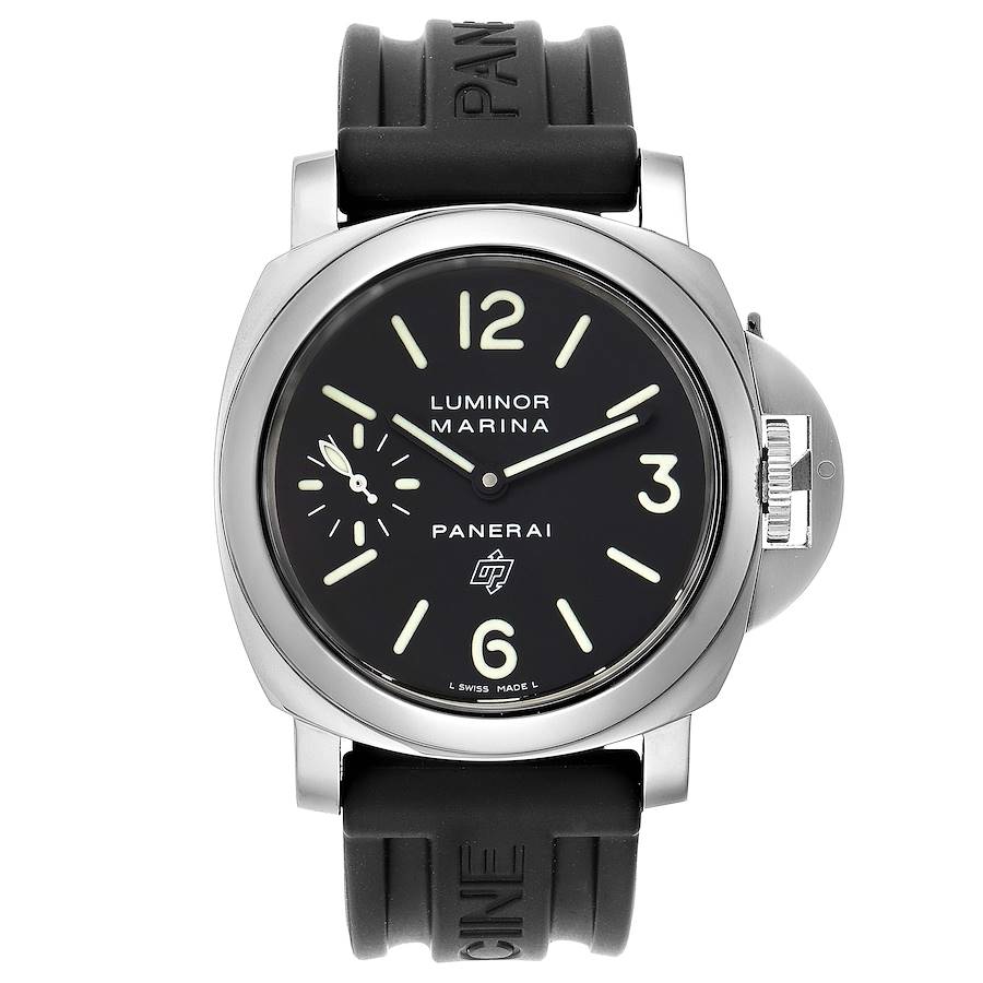 Panerai Luminor Marina Logo 44mm Watch PAM00005 Box Papers