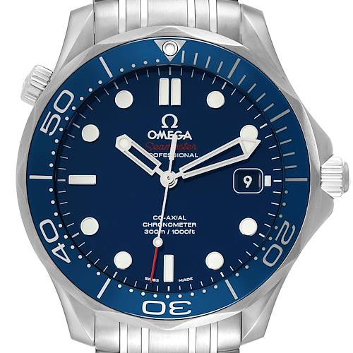 Photo of Omega Seamaster Diver 300M Co-Axial Steel Mens Watch 212.30.41.20.03.001