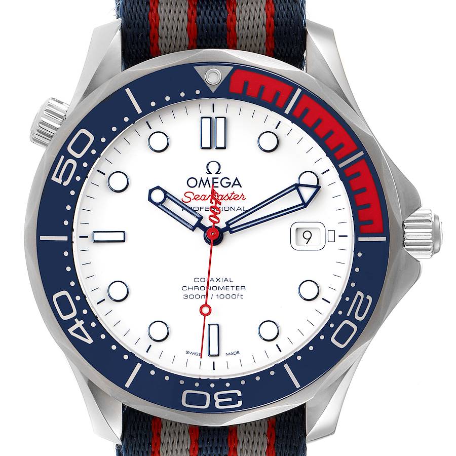 Omega Seamaster James Bond Co-Axial Watch 212.32.41.20.04.001 Unworn SwissWatchExpo
