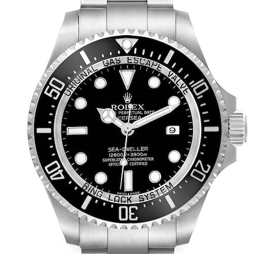 Photo of Rolex Seadweller Deepsea Steel Ceramic Bezel Mens Watch 116660