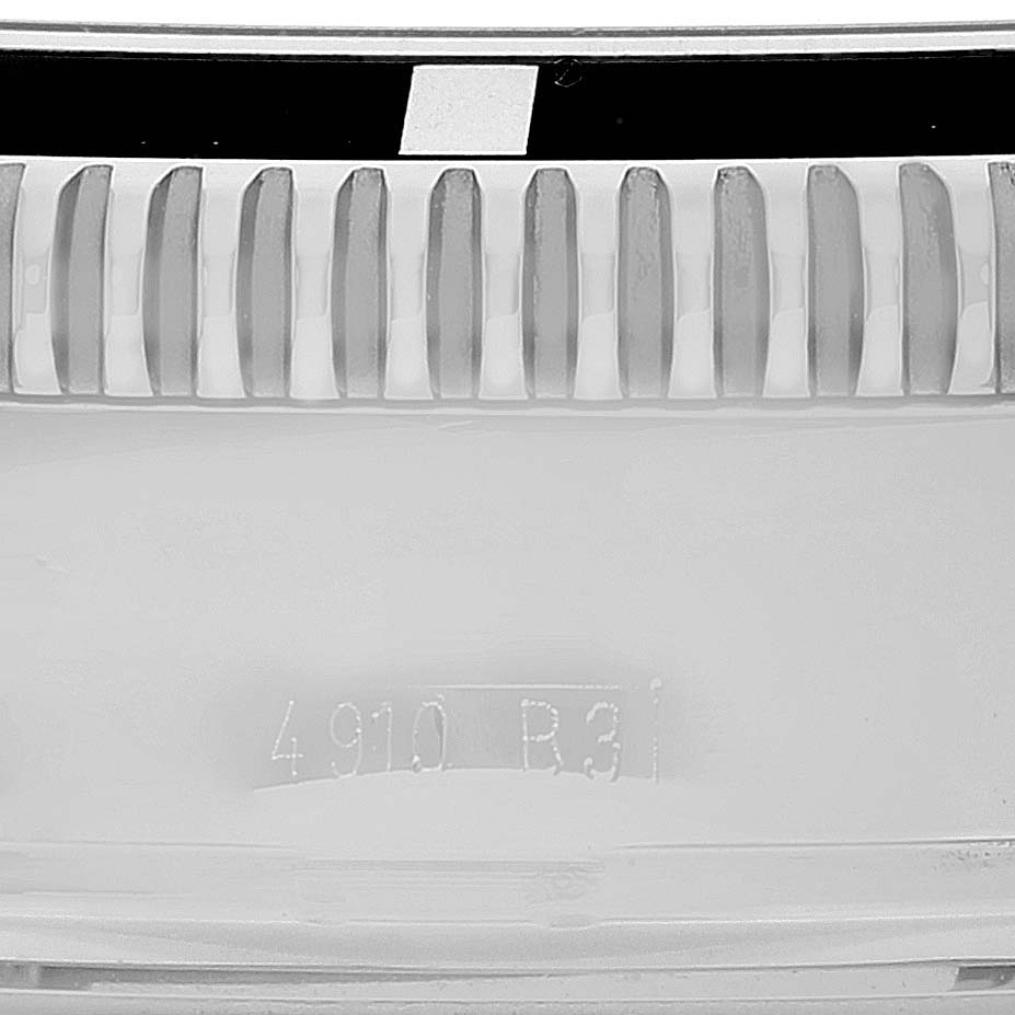 This image shows a close-up of the bezel and part of the case back of the Breitling Superocean A13320 Men's Stainless Steel Black Dial A13320 Men's Stainless Steel Black Dial watch.