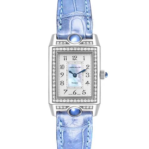 Photo of Jaeger LeCoultre Reverso Joaillerie White Gold Diamond Ladies Watch 267.3.86 Q2623403