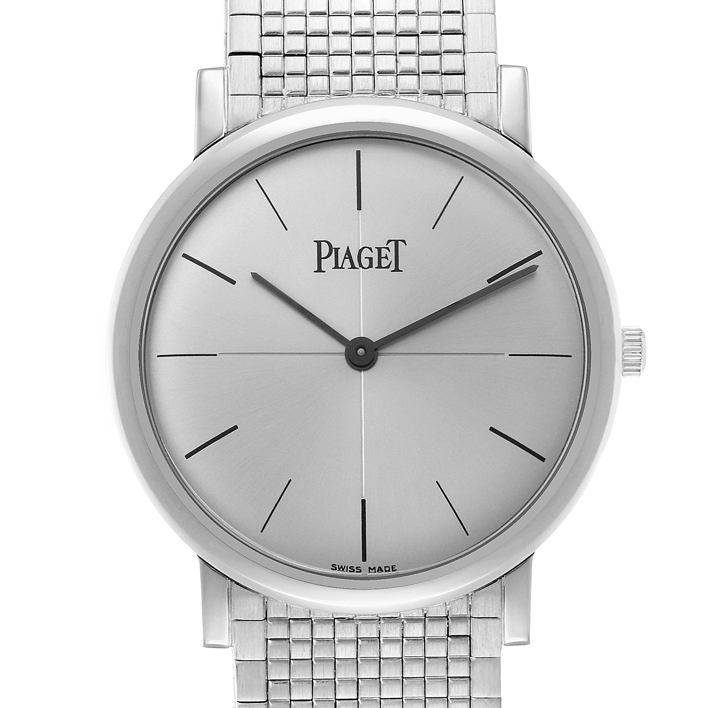 Piaget シルバー 時計 piaget-altiplano-white-gold-