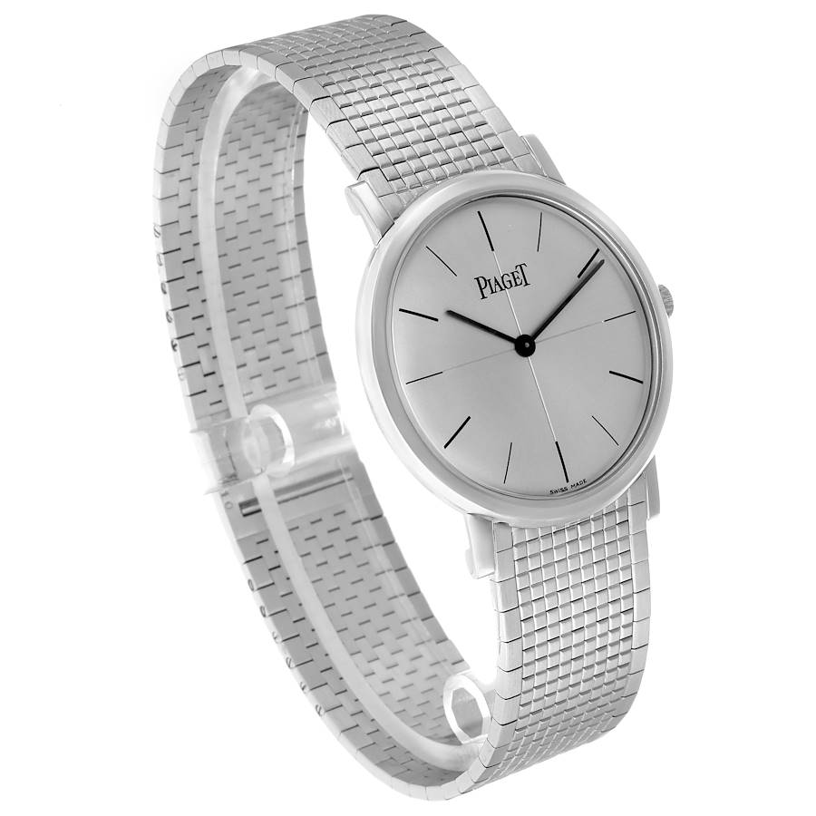 Piaget White Gold P10178 | Stock 74603 | SwissWatchExpo