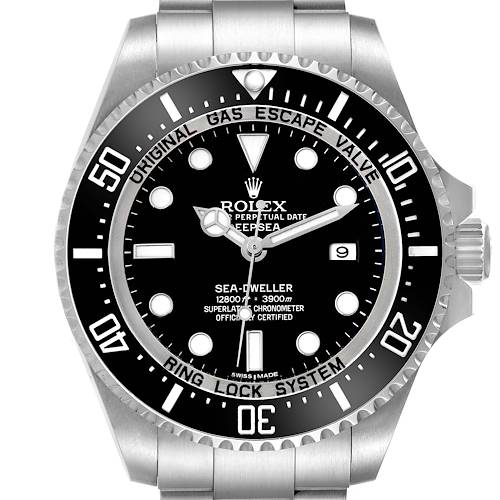Photo of Rolex Seadweller Deepsea Steel Ceramic Bezel Mens Watch 116660