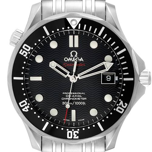 Photo of Omega Seamaster Black Dial Steel Mens Watch 212.30.41.20.01.002
