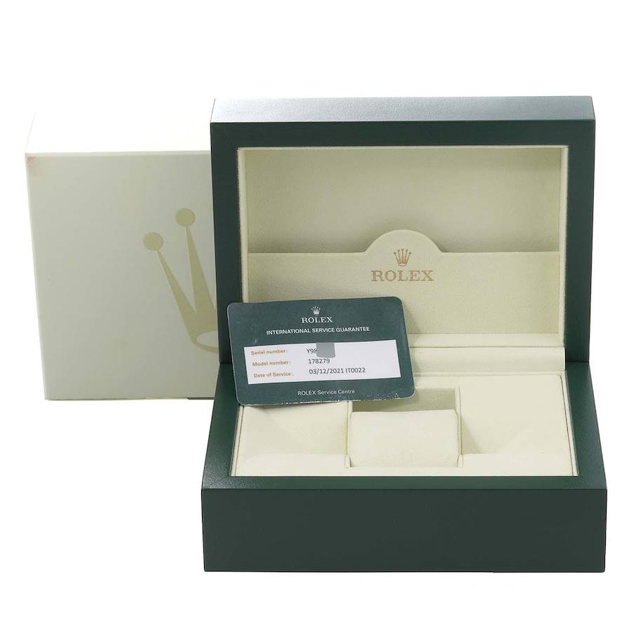 Rolex President White Gold 178279 | Stock 56016 | SwissWatchExpo