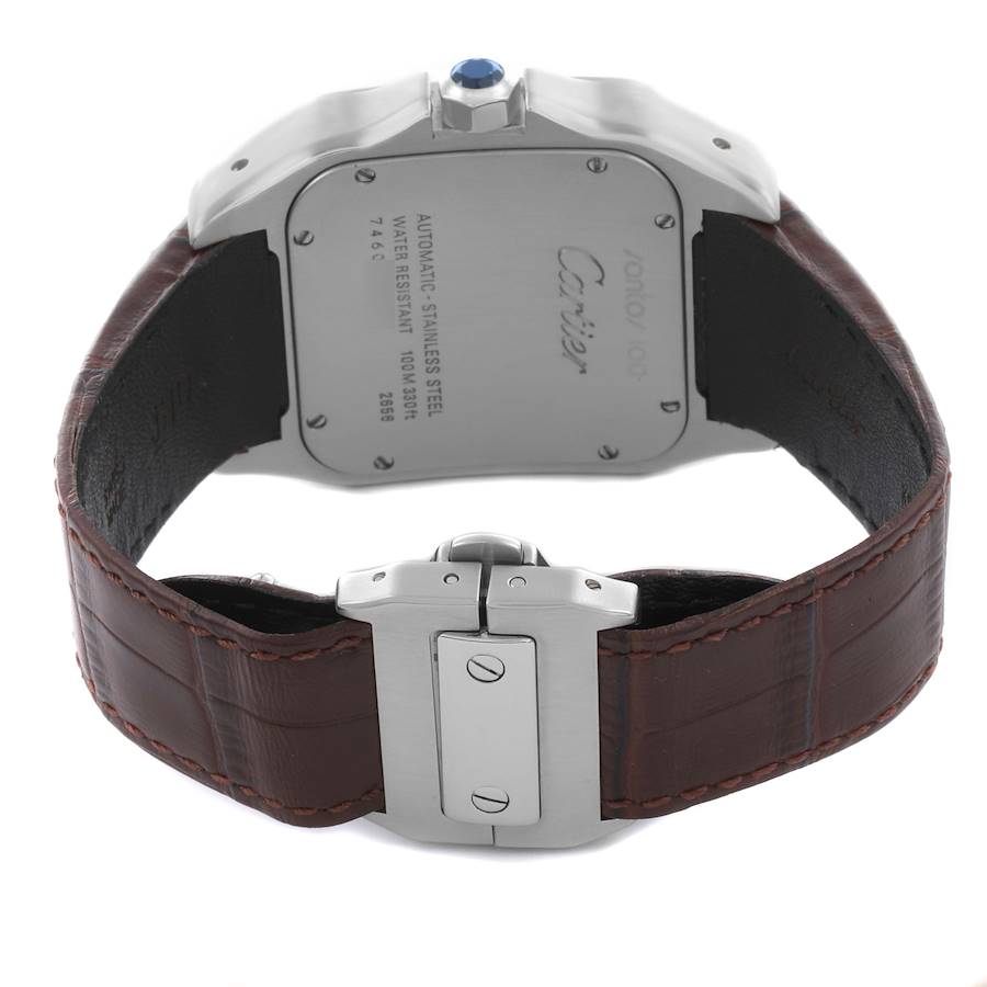 Cartier Santos Watch Stainless Steel W20073X8 | SwissWatchExpo
