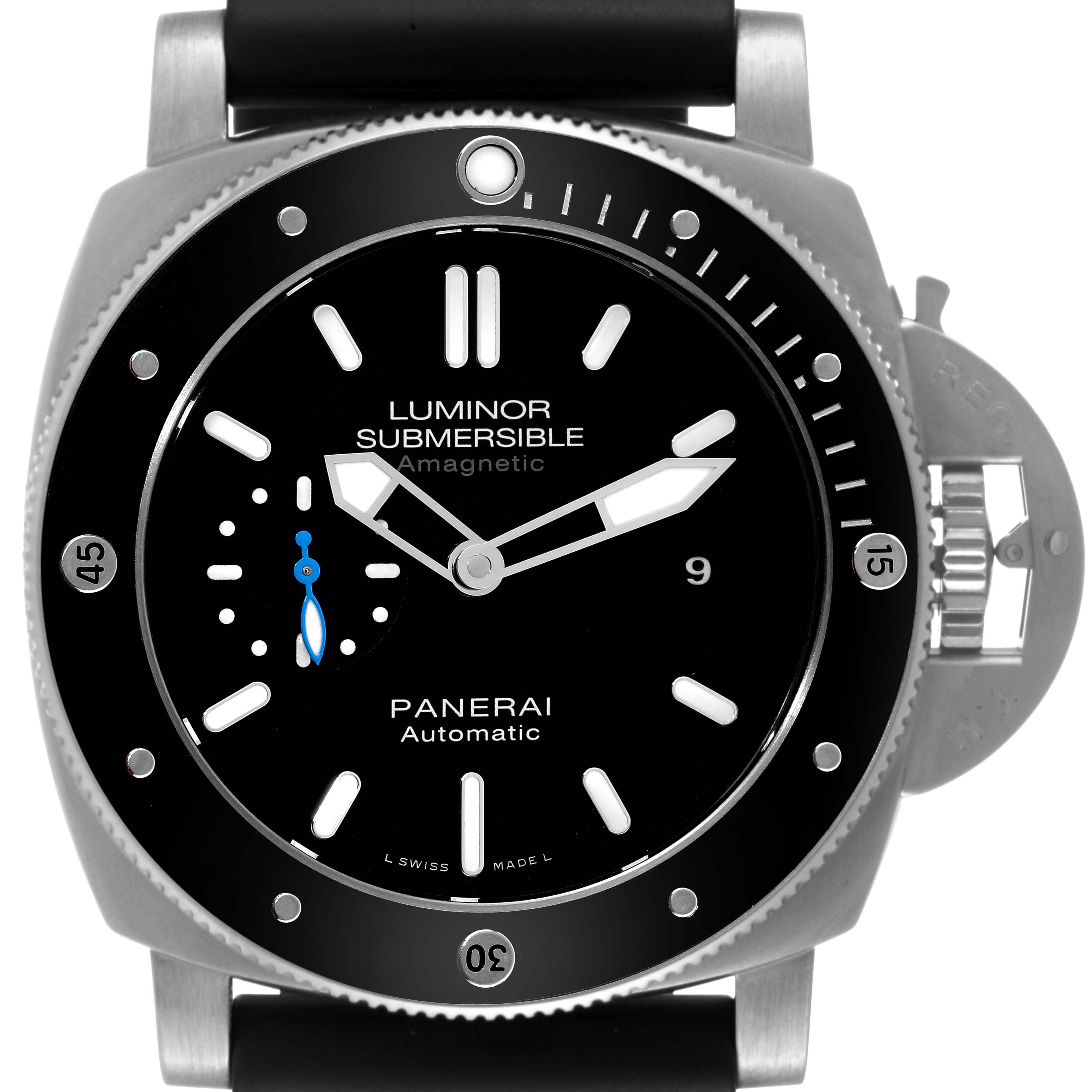 Panerai Luminor Submersible 1950 Amagnetic Mens Watch PAM01389 Box