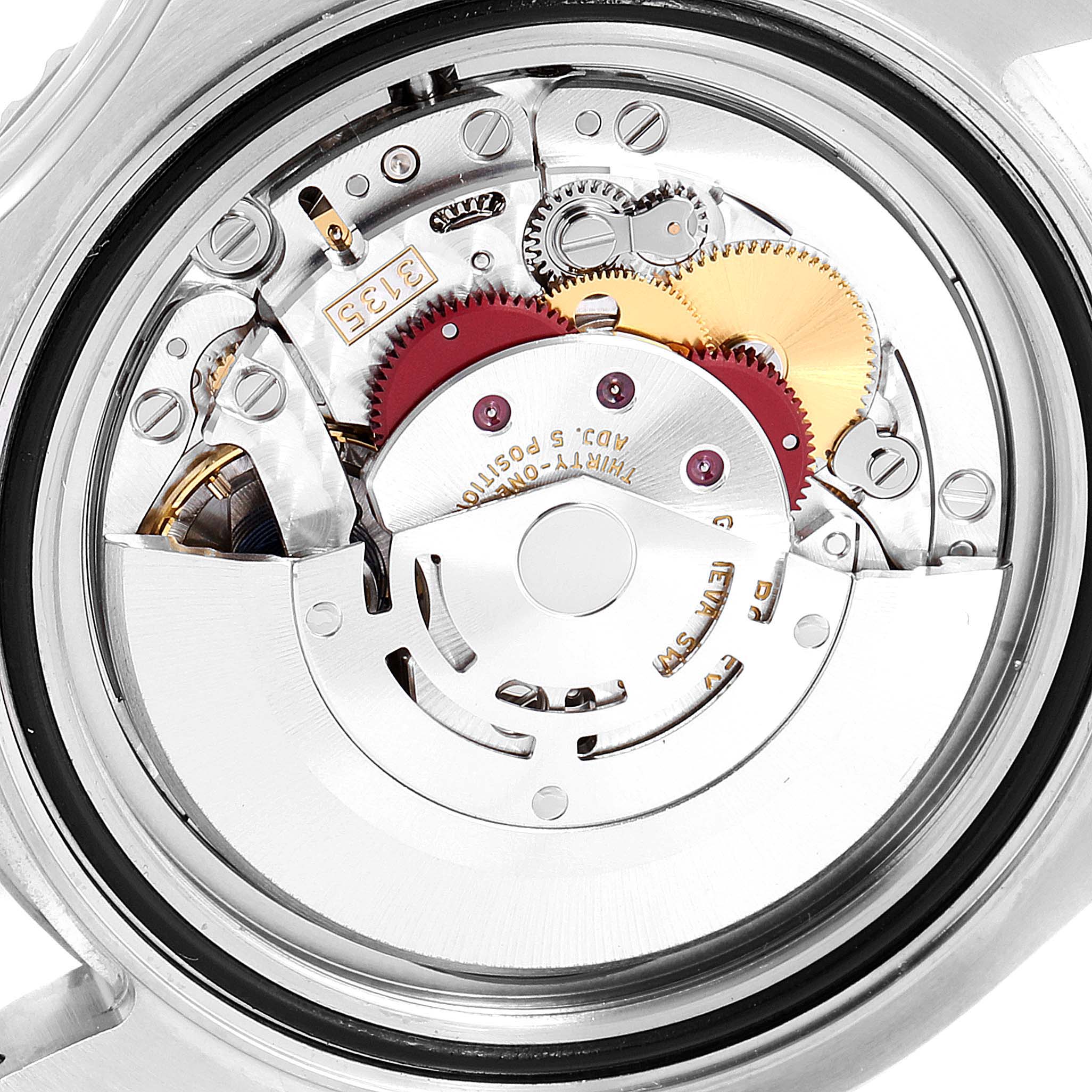 The image shows the internal mechanical movement of a Rolex Yacht-Master 116622 Men's Stainless Steel Grey Dial 116622 Men's Stainless Steel Grey Dial watch, viewed from the back.