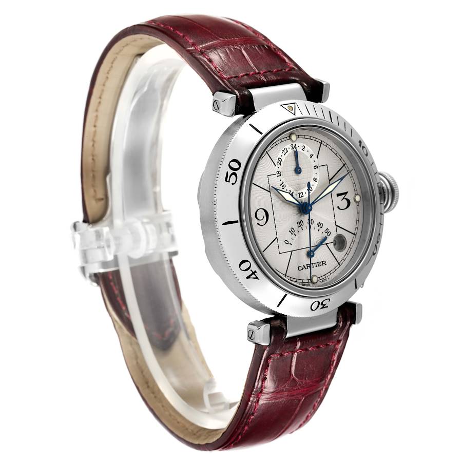 Cartier Pasha Watch Stainless Steel W3103755 | SwissWatchExpo
