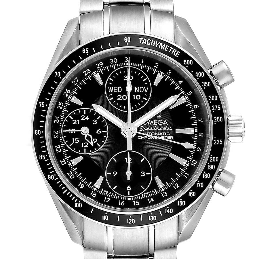 Omega Speedmaster Day-Date 40 Chronograph Watch 3220.50.00 SwissWatchExpo