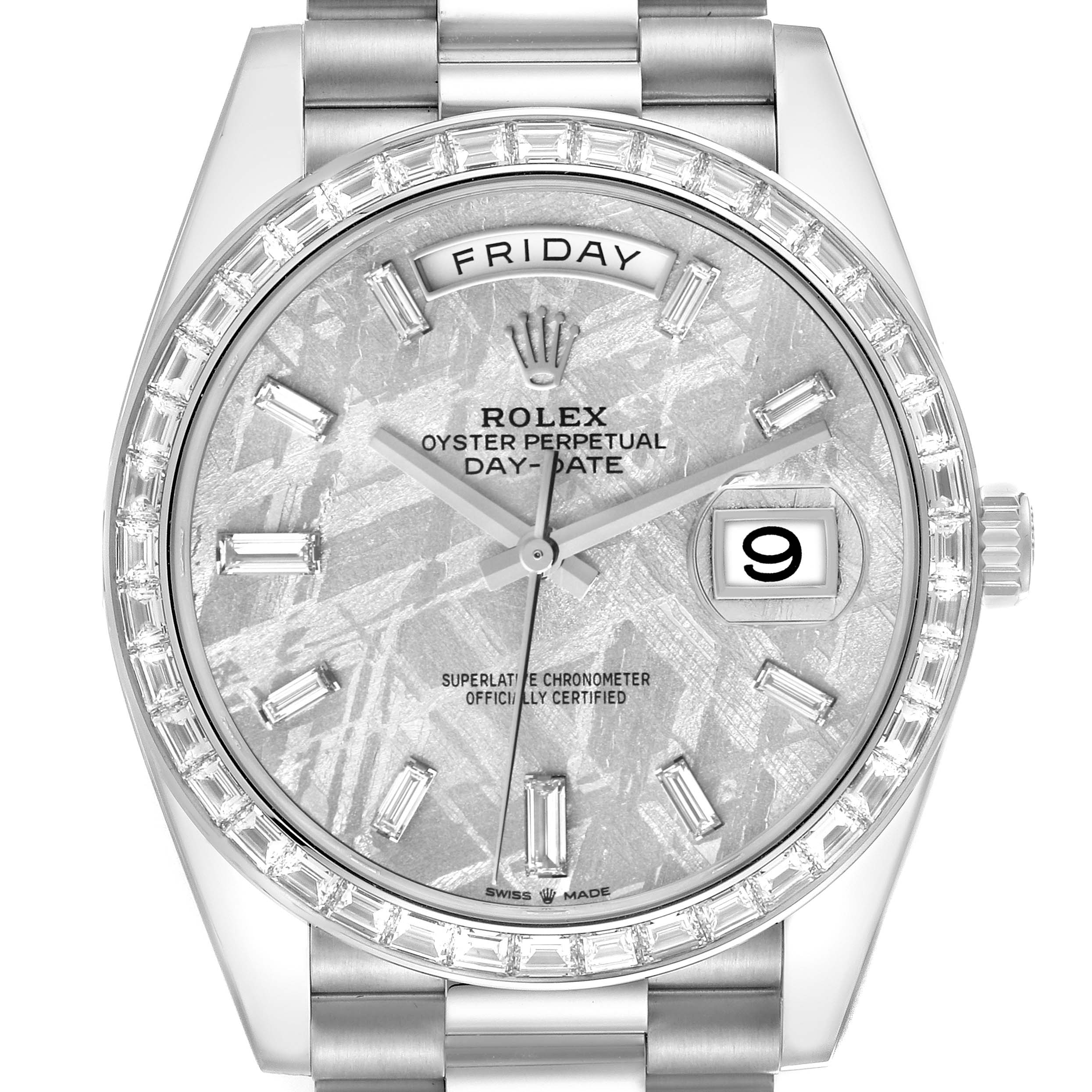 【おまけ付】 228396TBR Platinum President Rolex | 64763 Stock テーブル・チェア・ハンモック