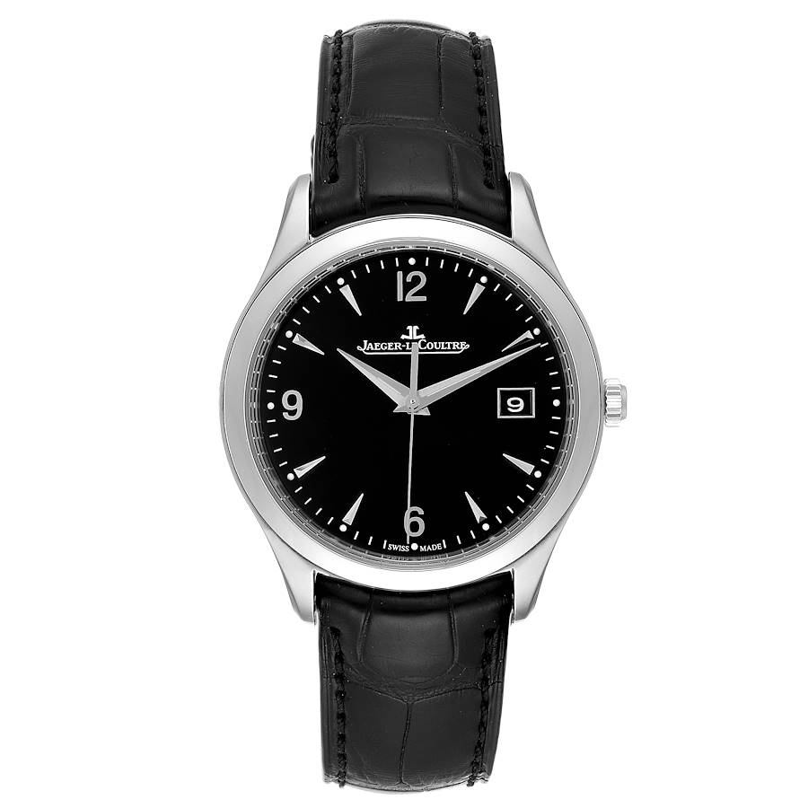 Jaeger Lecoultre Master Control Black Dial Mens Watch 176.8.40.S