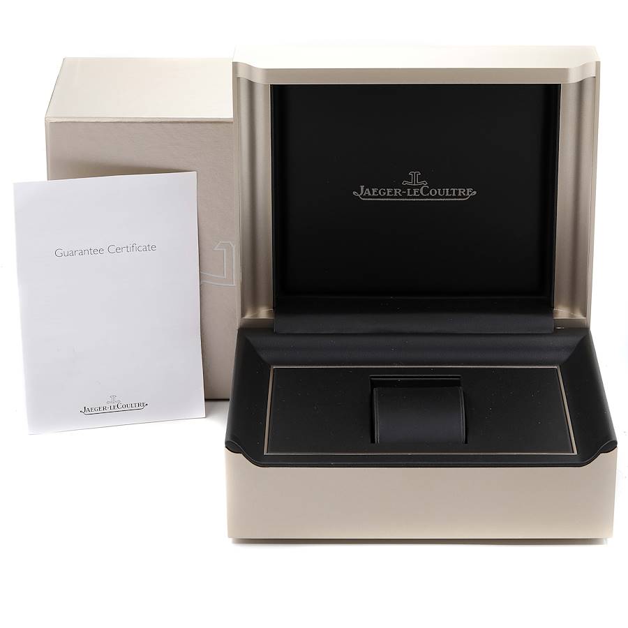 Jaeger LeCoultre Reverso Duo Tribute Watch 213.8.D4 Q3908420 Box