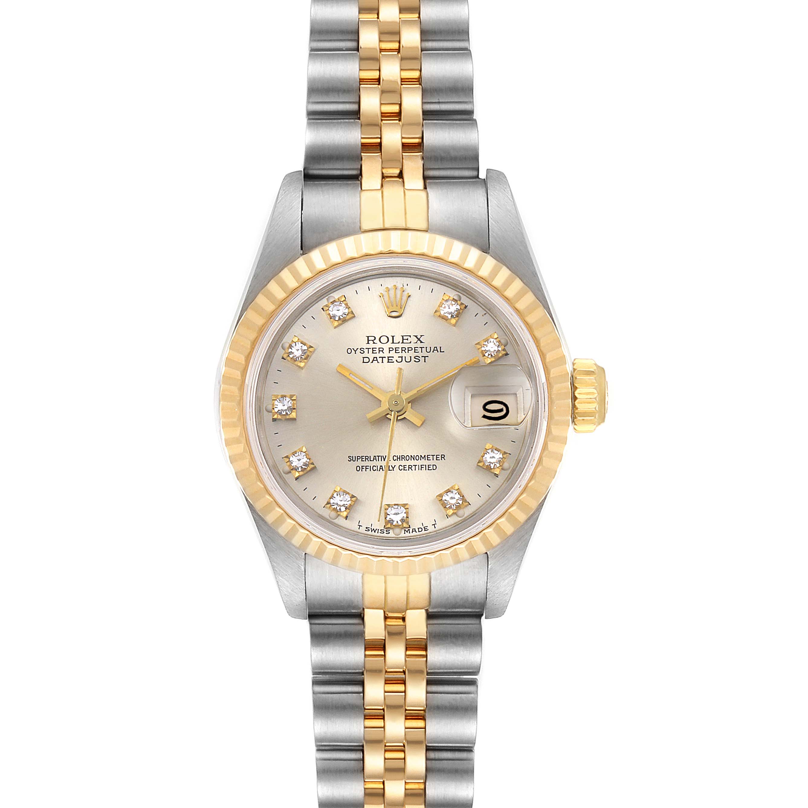 datejust steel and gold