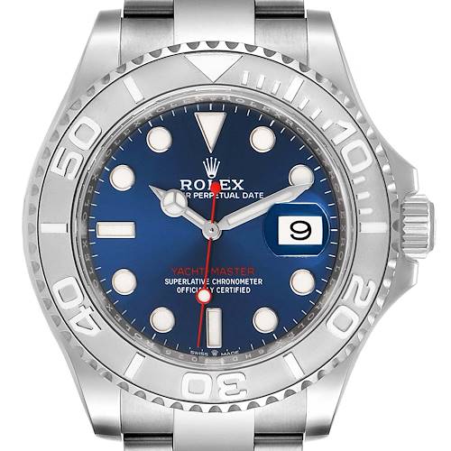 Photo of NOT FOR SALE Rolex Yachtmaster Steel Platinum Blue Dial Mens Watch 126622 Box Card PARTIAL PAYMENT