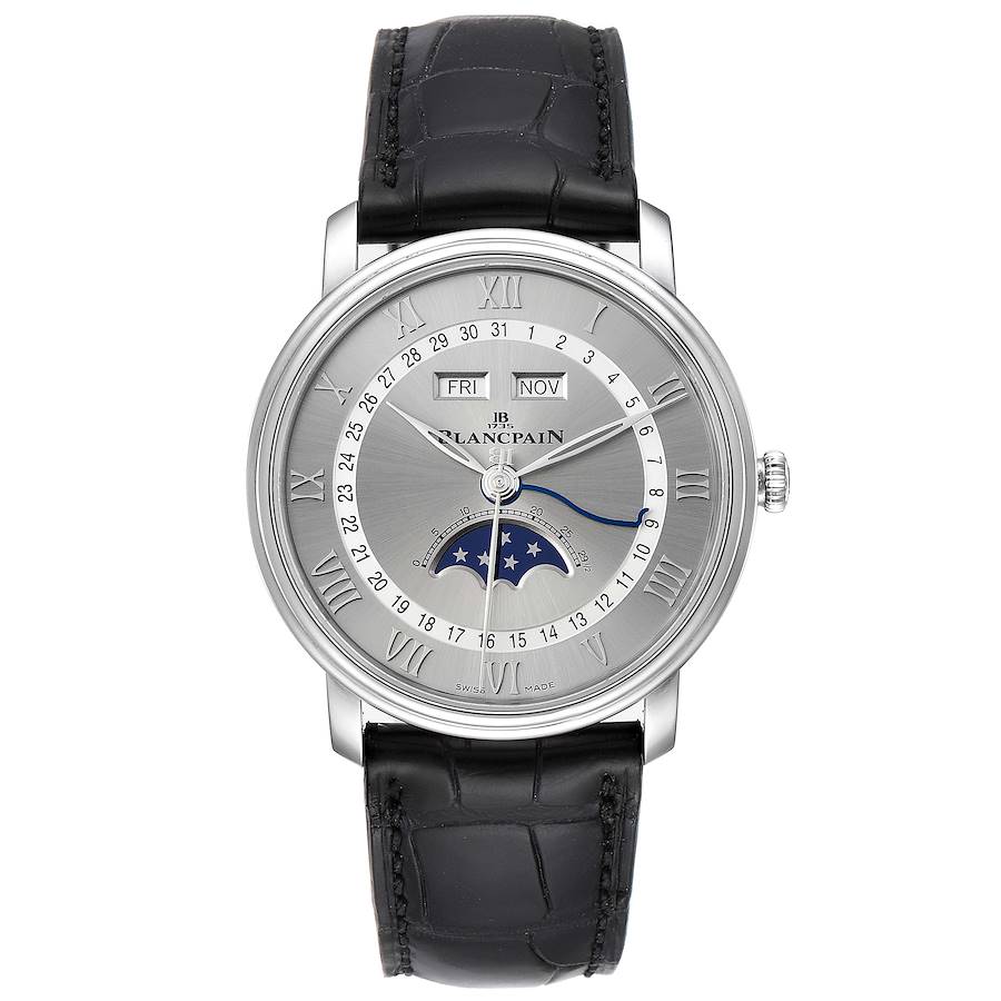 Blancpain Villeret Stainless Steel 6654-1127-55B | SwissWatchExpo