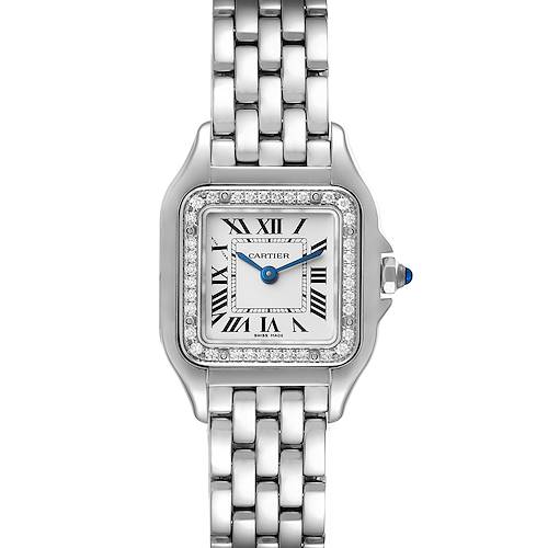 Photo of Cartier Panthere Small Steel Diamond Ladies Watch W4PN0007