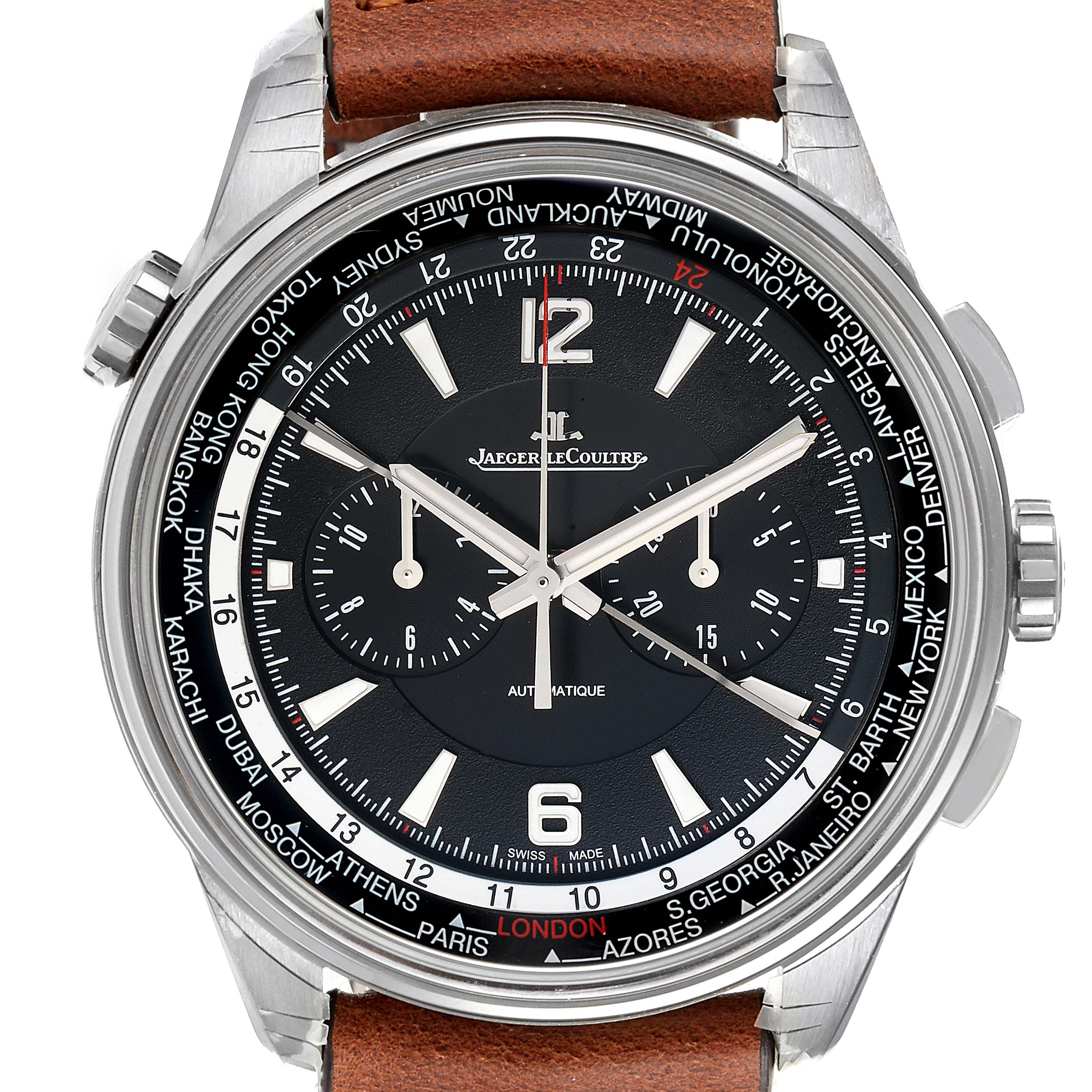 Jaeger Lecoultre Polaris WT Chronograph Watch 844.T.C2.S Q905T471 ...