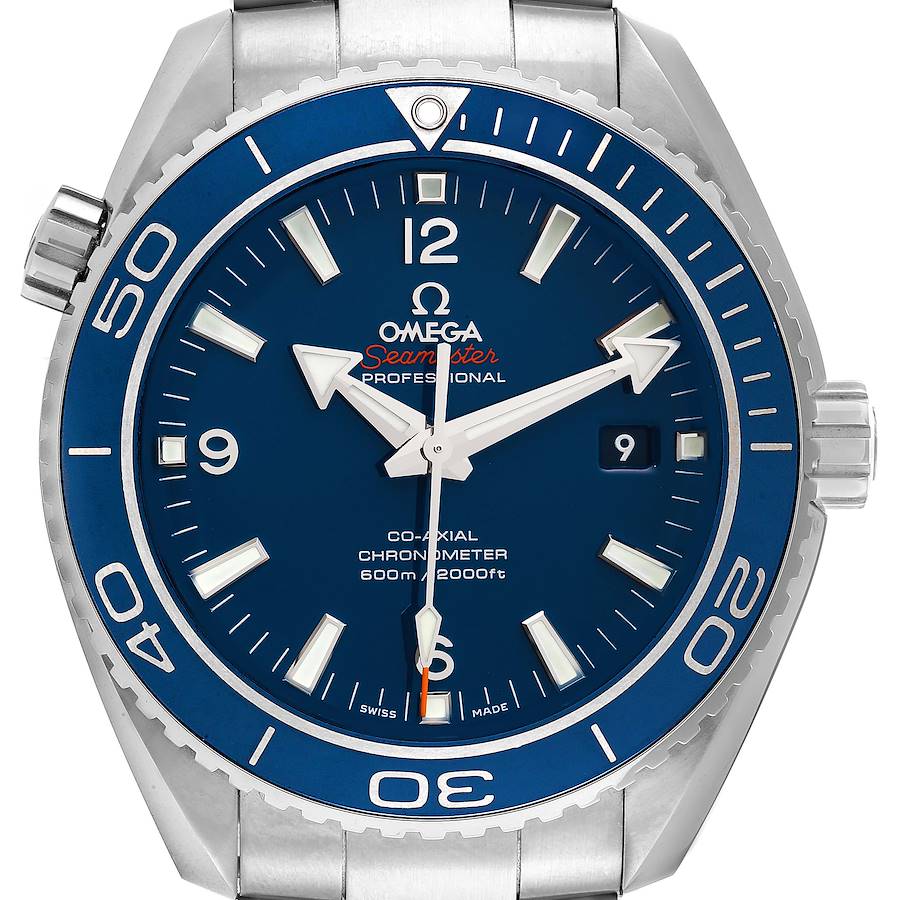 Omega Seamaster Planet Ocean Titanium Watch 232.90.46.21.03.001 Unworn SwissWatchExpo