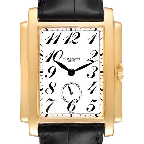Photo of Patek Philippe Gondolo Yellow Gold Small Seconds Mens Watch 5024 Box Papers