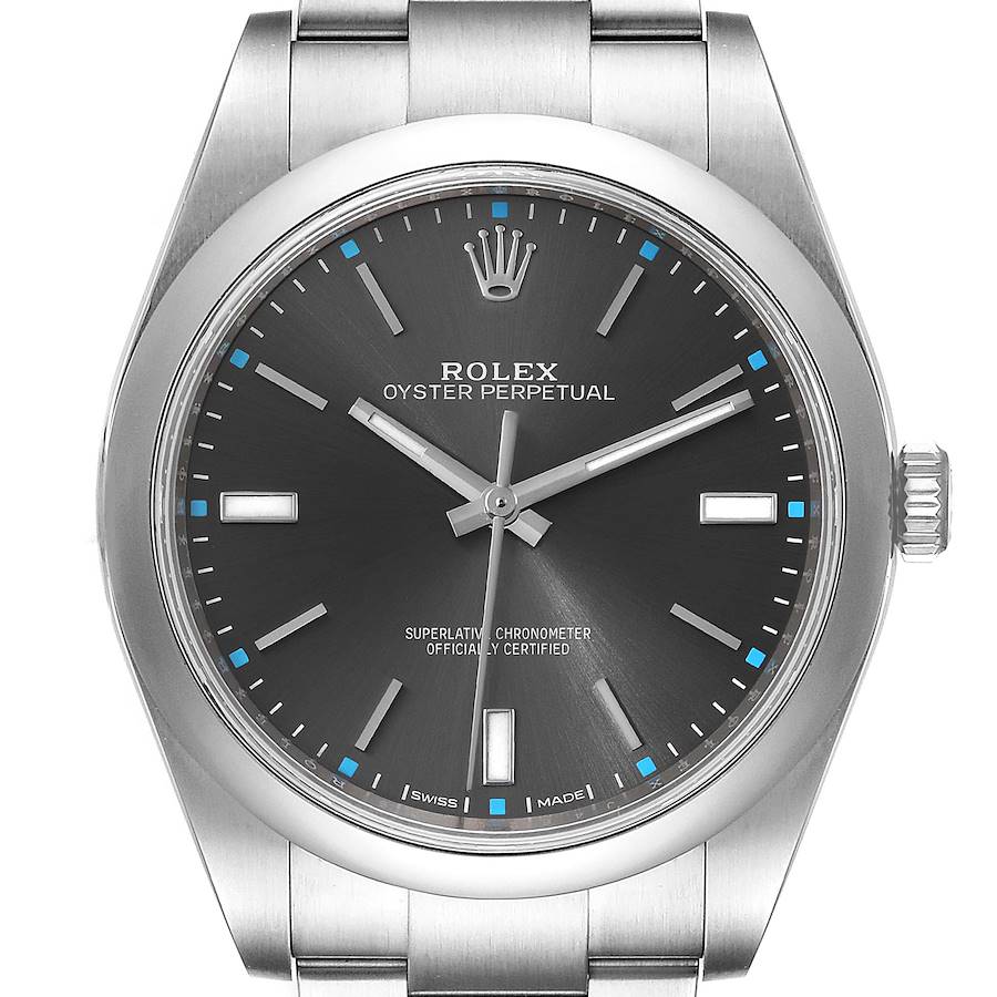 NOT FOR SALE -- Rolex Oyster Perpetual 39 Rhodium Dial Steel Mens Watch 114300 Box Card -- PARTIAL PAYMENT SwissWatchExpo