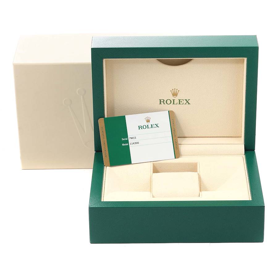 Buy Rolex Oyster Perpetual Stainless Steel 114300 | SwissWatchExpo