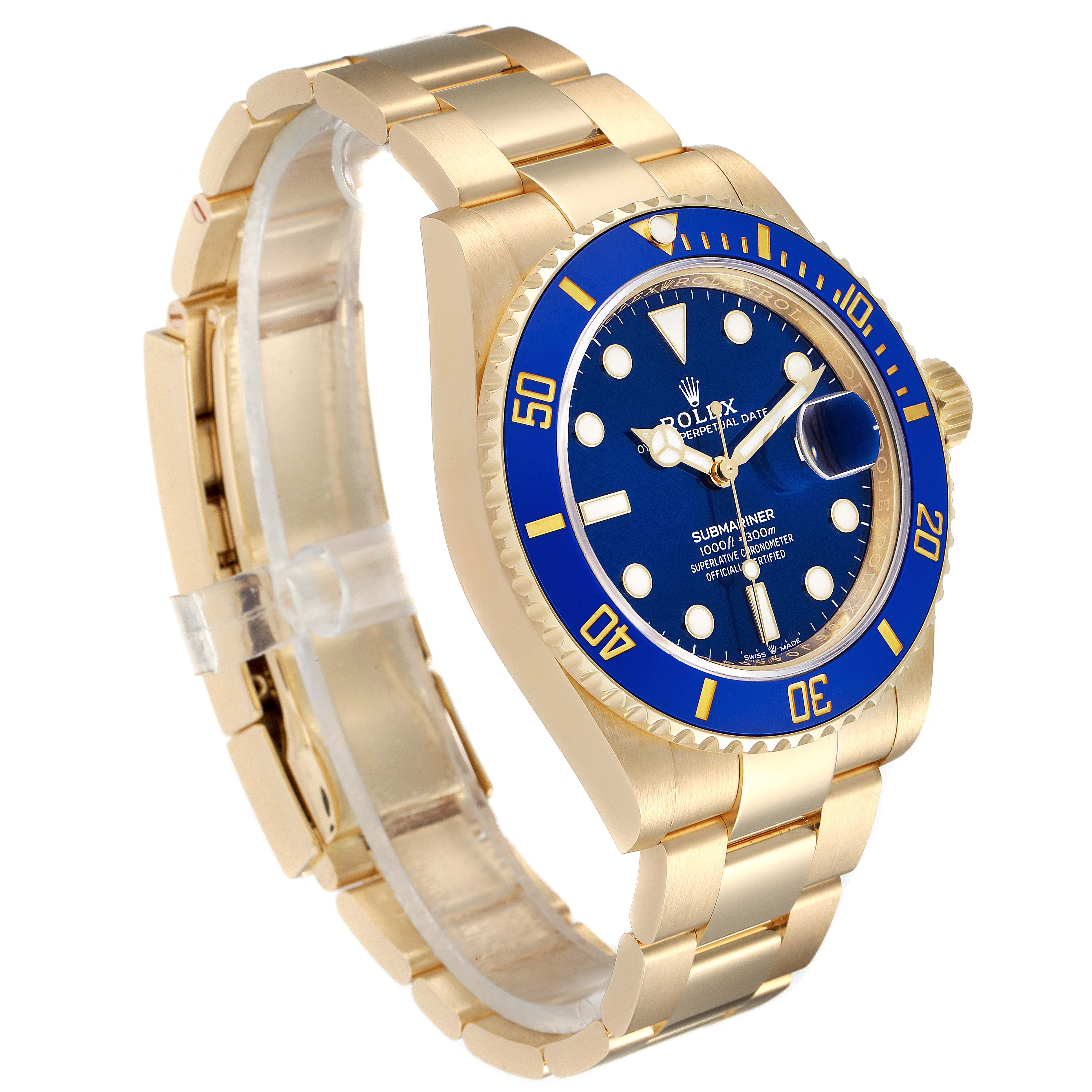 Standard　極　Yellow　jem rolex-submariner-18k-yellow-