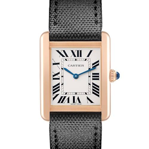 Photo of Cartier Tank Solo Steel Rose Gold Ladies Watch W5200024