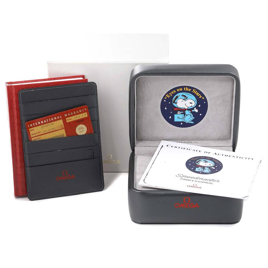 Omega Speedmaster Professional Snoopy MoonWatch 3578.51.00 Box Card