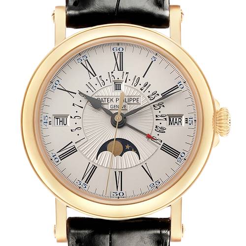 Photo of Patek Philippe Perpetual Calendar Yellow Gold Mens Watch 5159 5159J