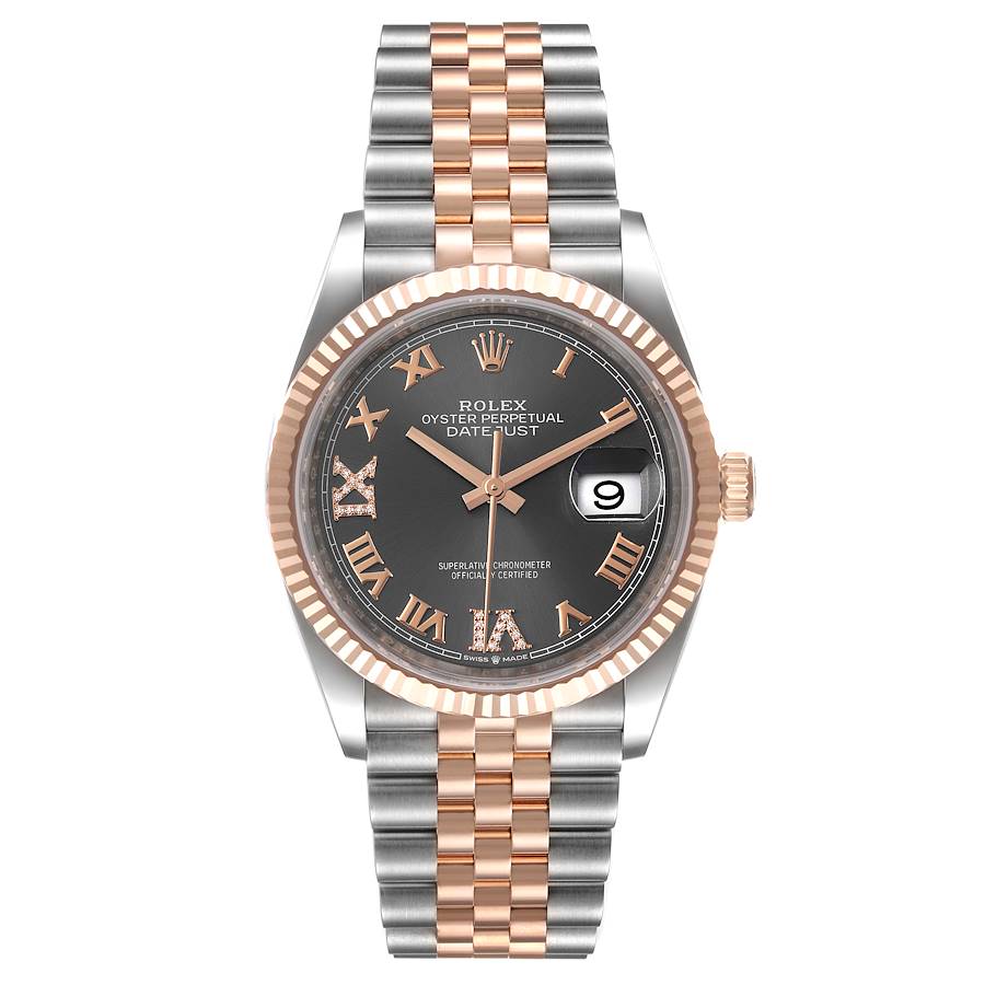 Rolex datejust outlet 36 everose