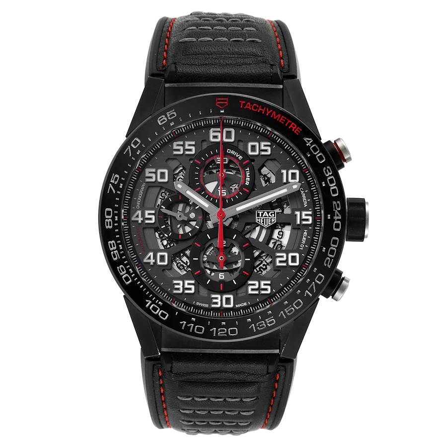 Tag heuer best sale black skeleton