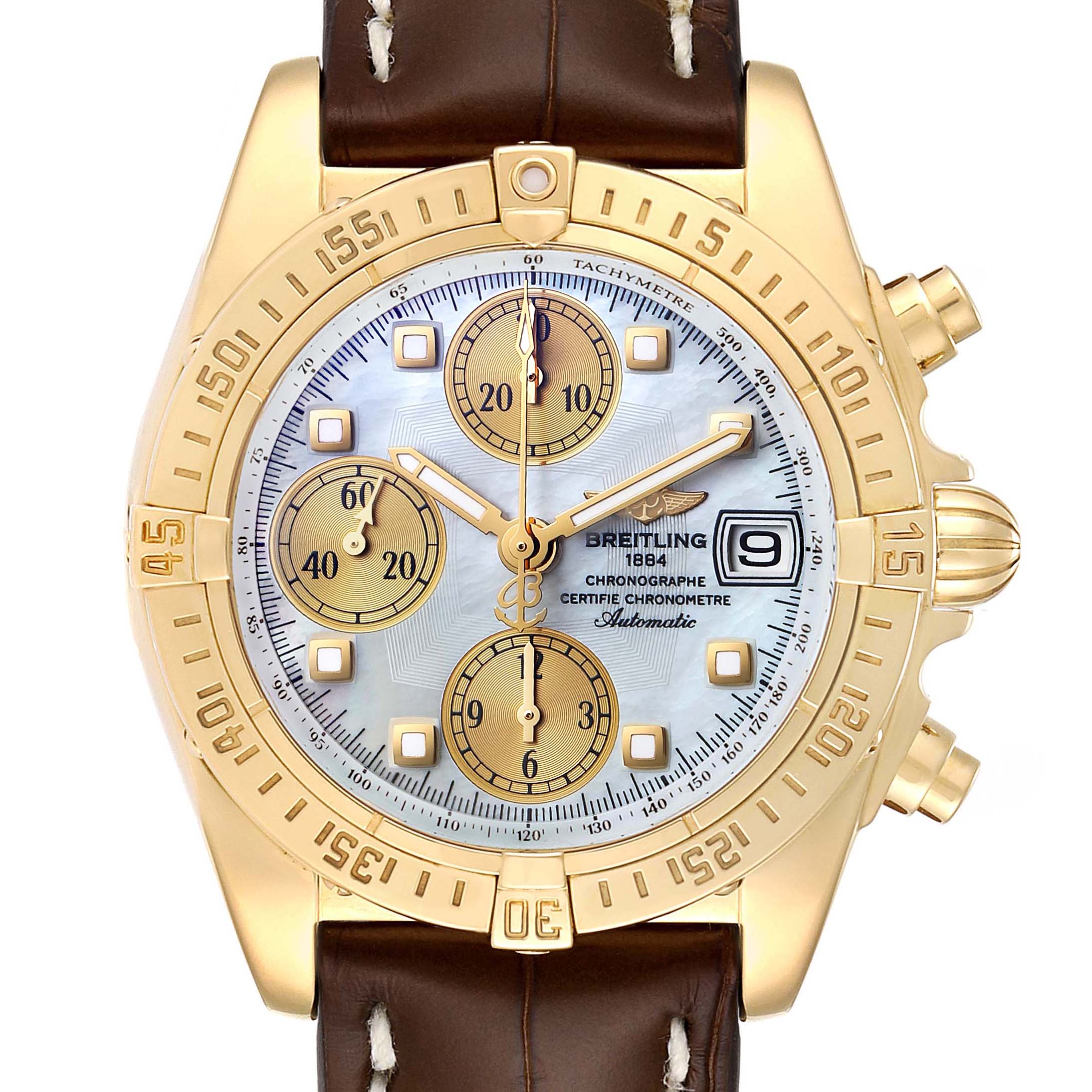 Breitling Windrider Yellow Gold K13358 | Stock 30018