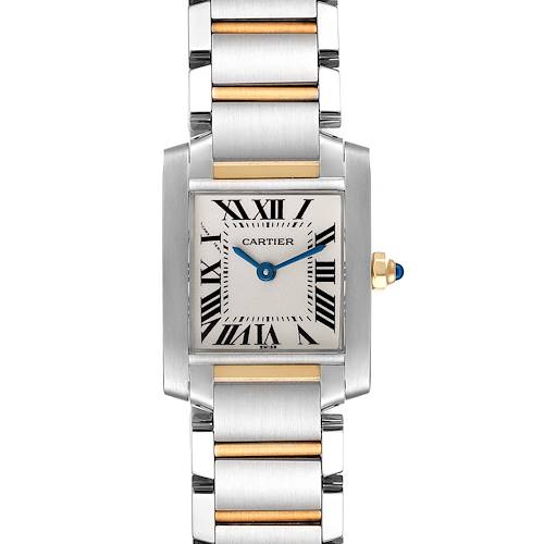 Photo of Cartier Tank Francaise Small Two Tone Ladies Watch W51007Q4