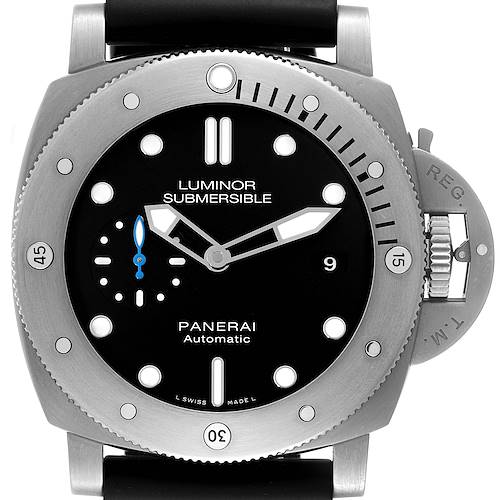Photo of Panerai Luminor Submersible 47 3 Days Titanium Mens Watch PAM01305